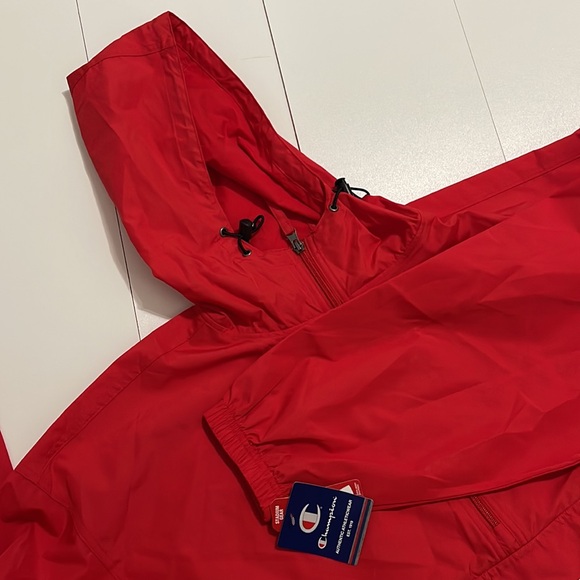 Champion Men's Packable Anorak Quarter-Zip Jacket - Picture 4 of 6